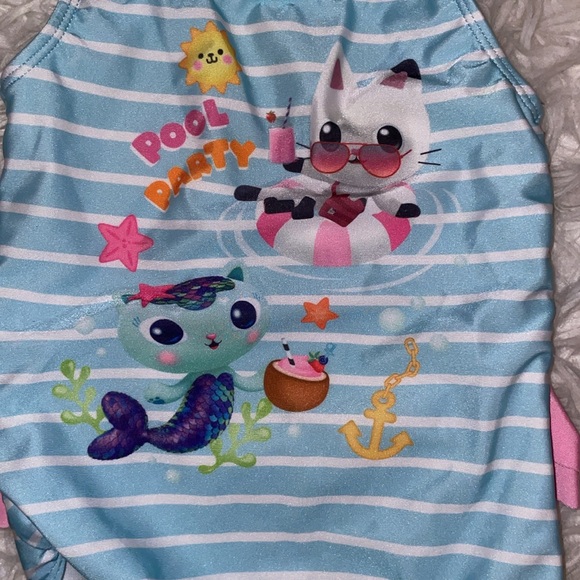 Gabby’s Dollhouse Pool Party Swimsuit - Picture 2 of 5